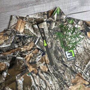 Element Outdoors Realtree Edge Camo 1/4 Zip Drive Series Hunting Shirt Mens XL